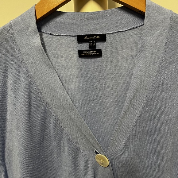 Massimo Dutti | Women's Sweater V-Neck Long Sleeve - Picture 3 of 5
